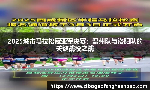 2025城市马拉松冠亚军决赛：温州队与洛阳队的关键战役之战
